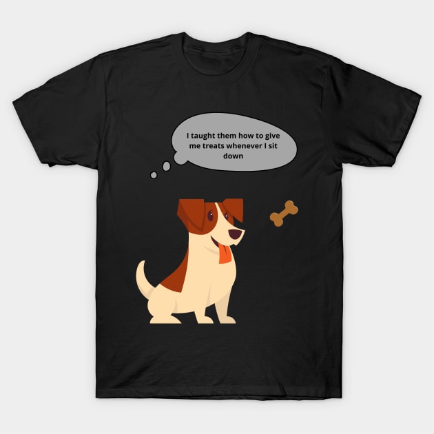 Dog Training Tricks T-Shirt by Felicity-K